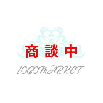 ティアラとかわいいと王冠のロゴ