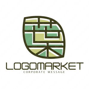 ロゴ作成デザインです Mamme Design葉の香り葉をイメージしたロゴマークです