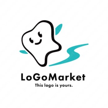歯とSとキャラクターのロゴ