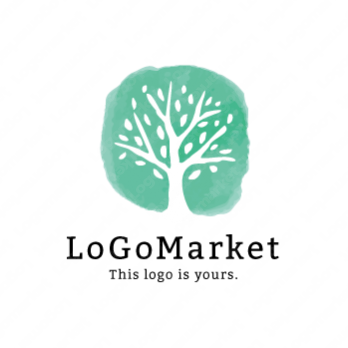 木と癒しと自然のロゴ