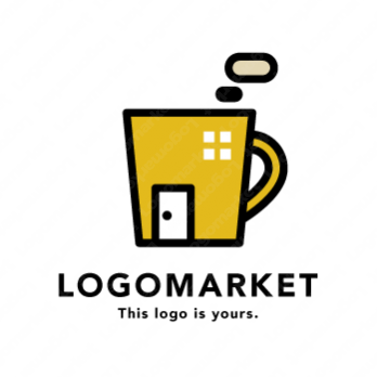 コーヒーとギャラリーとコミュニティのロゴ