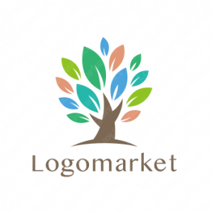 ロゴ作成デザインです シンプルワークス繁栄の木木をイメージしたロゴマークです