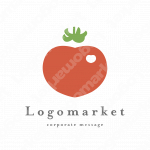 トマトと農業と飲食のロゴ