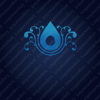 浄化と水と恵みのロゴ