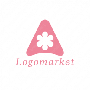 ロゴ作成デザインです デザインオフィス ティ美しい花aaをイメージしたロゴマークです