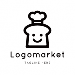 ロゴ作成デザインです Ecacoca食パンさんパンをイメージしたロゴマークです