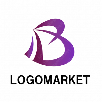 Bとアルファベットのロゴ