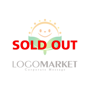 ロゴ作成デザインです ブルーム デザイン一日の始まりを応援太陽をイメージしたロゴマークです