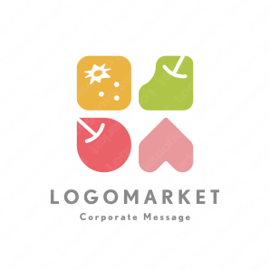 ロゴ作成デザインです Honto Designいろいろフルーツフルーツをイメージしたロゴマークです ロゴ作成デザインです Honto Designいろいろフルーツフルーツをイメージしたロゴマークです