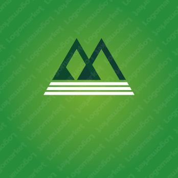 山とアウトドアとMのロゴ