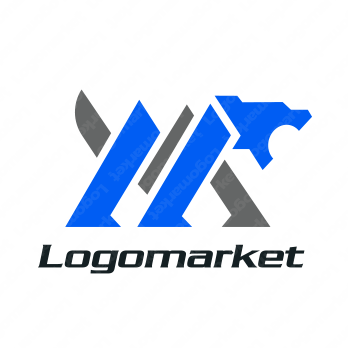 Mと虎とパワフルのロゴ