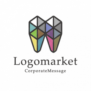 ロゴ作成デザインです Spongeアーティスティックな歯歯をイメージしたロゴマークです