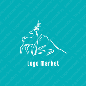 鹿と自然と環境のロゴ