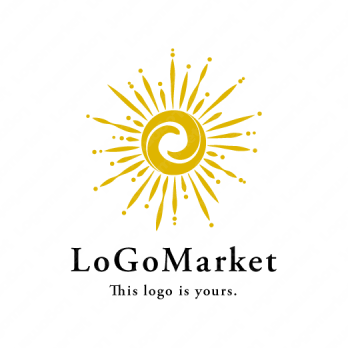 光と太陽と希望のロゴ