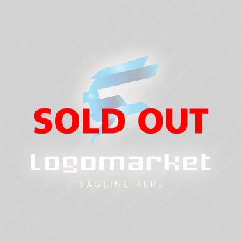 Fと輝きと迅速のロゴ