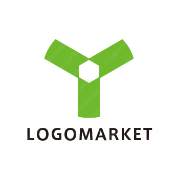 Yと立体的のロゴ
