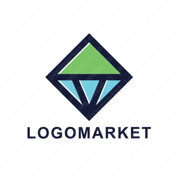 山と水とダイヤモンドのロゴ