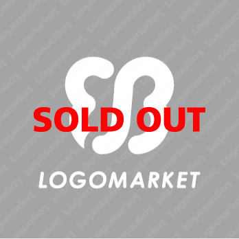 シンプルと蝶とBのロゴ