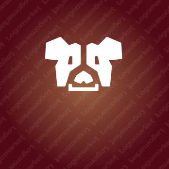 犬とスマートとキャラクターのロゴ