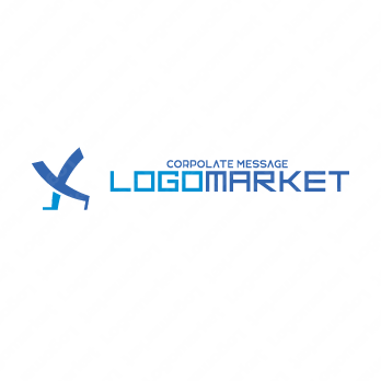 Xと未来と未知数のロゴ