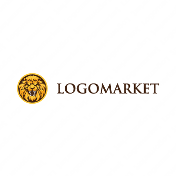 ライオンと牙とパワーのロゴ