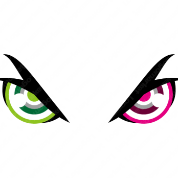 Aとaと虹のロゴ