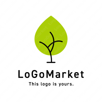 木と緑と優しいのロゴ