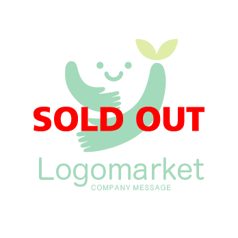 Yと手とキャラクターのロゴ