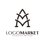 ロゴ作成デザインです。ブルーム・デザイン大きく育つ筍Mをイメージ