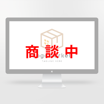 ダンボールと箱と家のロゴ