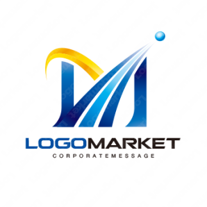 ロゴ作成デザインです Good Logo Project上昇するmmをイメージしたロゴマークです