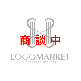 Hとエレガントと上質感のロゴ