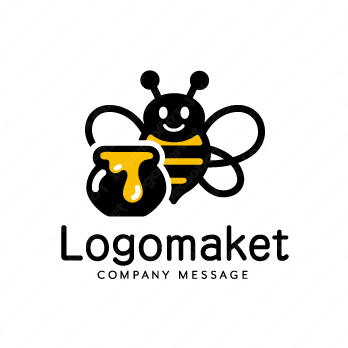 蜂と可愛いと優しいのロゴ