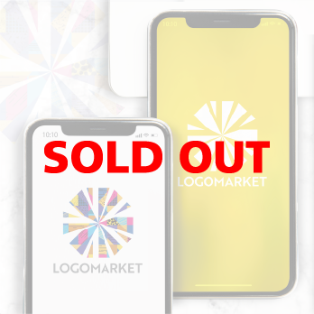 個性と輝きと幾何学模様のロゴ