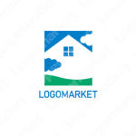 家とハウスメーカーと設計のロゴ