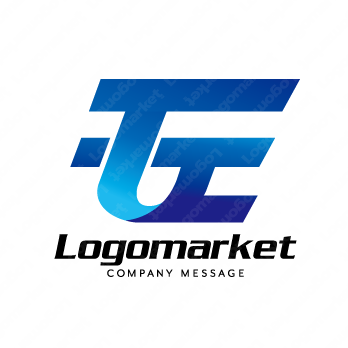 TとEと繋がりのロゴ