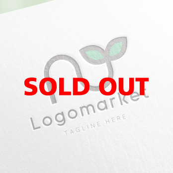 Nとｎと自然のロゴ