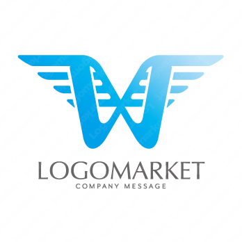 Wと翼と信頼のロゴ
