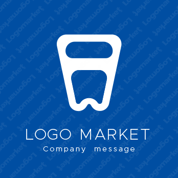 歯とデンタルクリニックと予防歯科のロゴ