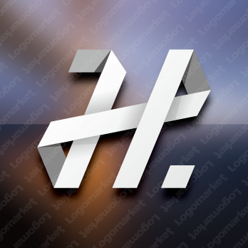 Hと未来的とつながりのロゴ