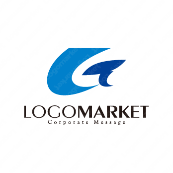 Gとシンプルとスピードのロゴ