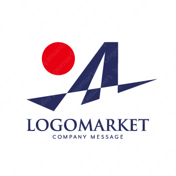 Aと発展と日本のロゴ