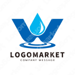 Wと水とグローバルのロゴ
