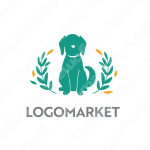 犬とペットと成長のロゴ