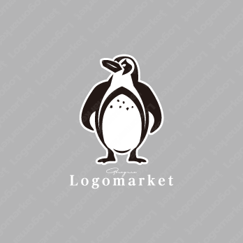 フンボルトペンギンと荒ぶるアニマルズと隈取のロゴ