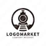 列車と達成とクリエイティブのロゴ