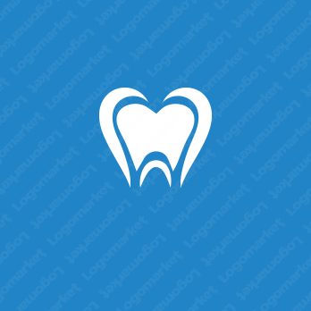 歯と高級感と信頼のロゴ