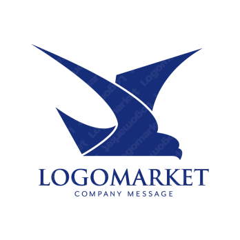 Yと鳥とシャープのロゴ
