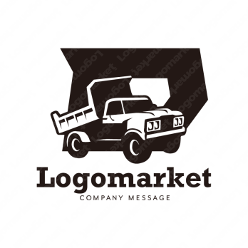 トラックとDとパワフルのロゴ