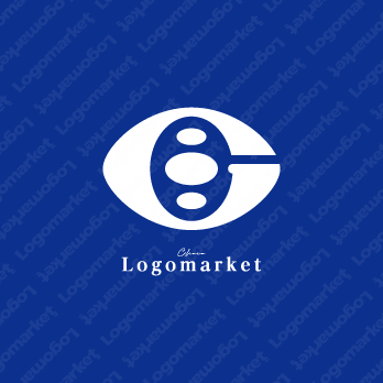 Gと瞳と信頼性のロゴ